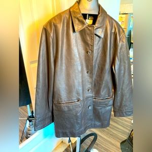 Brown Leather Jacket